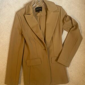 Tan blazer banana republic